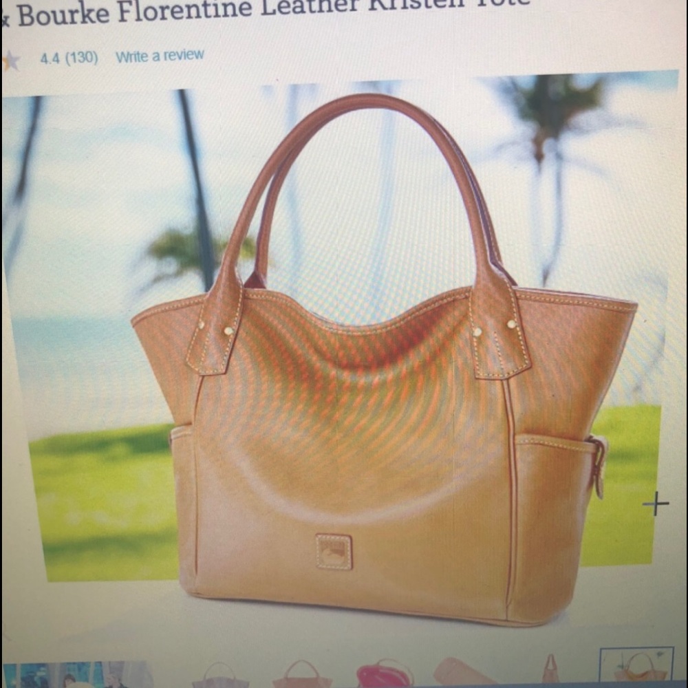 Dooney & Bourke Florentine Leather Kristen Tote